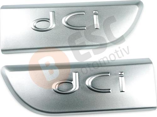 Renault Megane, Scenic 2 İçin 2 Adet Krom DCI Monogram Amblemi