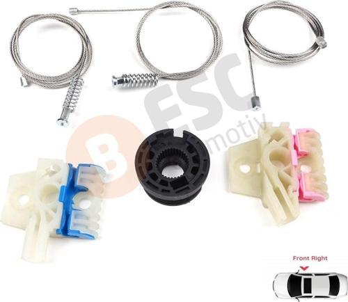 VW Golf MK7 2014 İçin Sağ Ön Cam Mekanizması Tamir Takımı