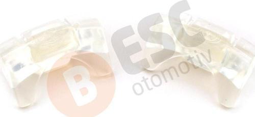 VW İçin 2 Adet Ön Koltuk Ray Kılavuz Klipsleri: 435881203A