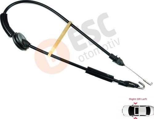 VW Passat B5 96 05 İçin Kapı Kilidi Mandal Kablosu:3U0837085