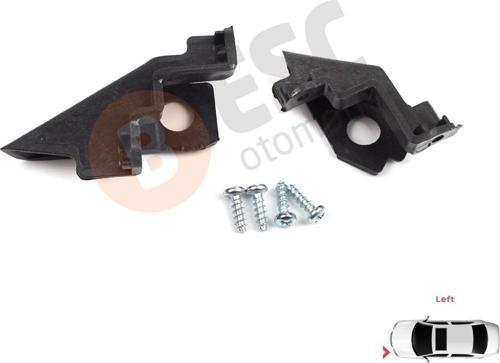 VW Polo MK5 6R 6C 61 2009-2016 6R0998225 İçin Sol Ön Far Ayak Tamir Seti 