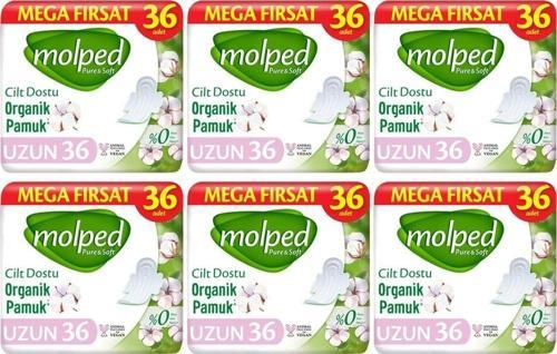 Pure Soft Hijyenik Ped Mega Uzun 216 Adet