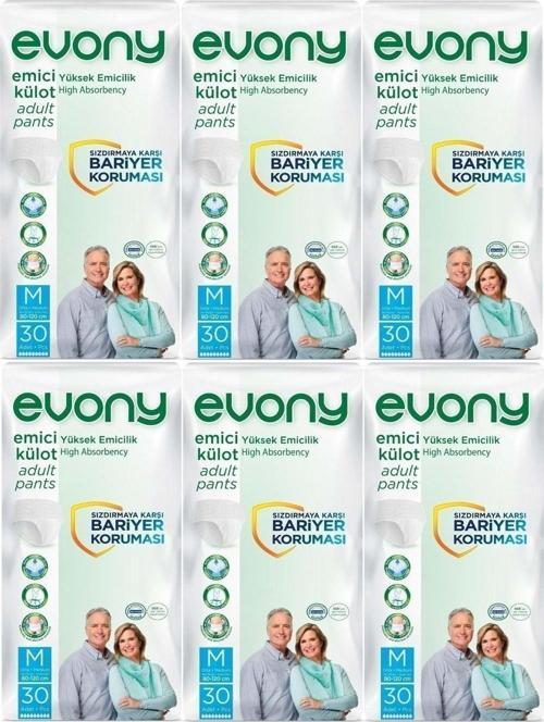 Hasta Bezi Yetişkin Emici Külot M-Orta Boy 180 Adet (6Pk*30)