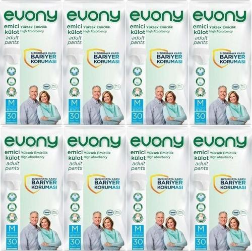 Hasta Bezi Yetişkin Emici Külot M-Orta Boy 240 Adet (8Pk*30)