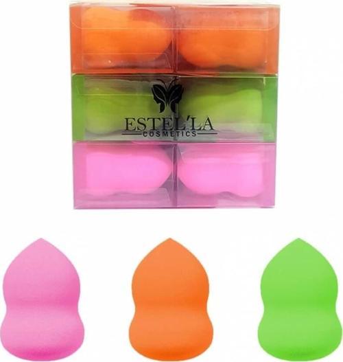 Estella Kozmetik 3 Lü Makyaj Sünger Seti