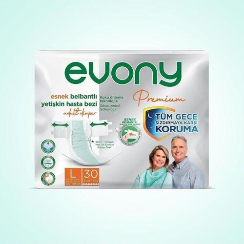 Premium Yetişkin Bezi Large 30 Adet