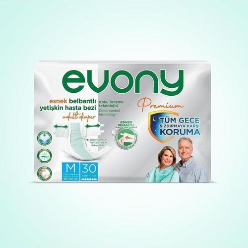 Premium Yetişkin Bezi Medium 30 Adet