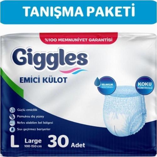 Yetişkin Emici Külot Large Tanışma Paketi 30'Lu