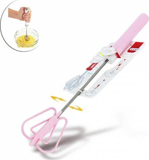 Wenken Lüks Bas Dönsün Yaylı Çırpıcı Pembe