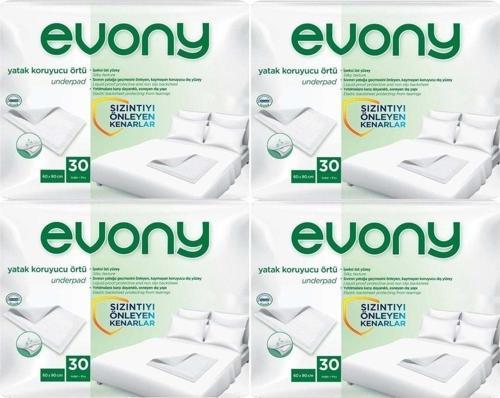 Hasta Yatak Koruyucu 60*90Cm 120 Adet (4Pk*30) (Kaymaz Özellikli)