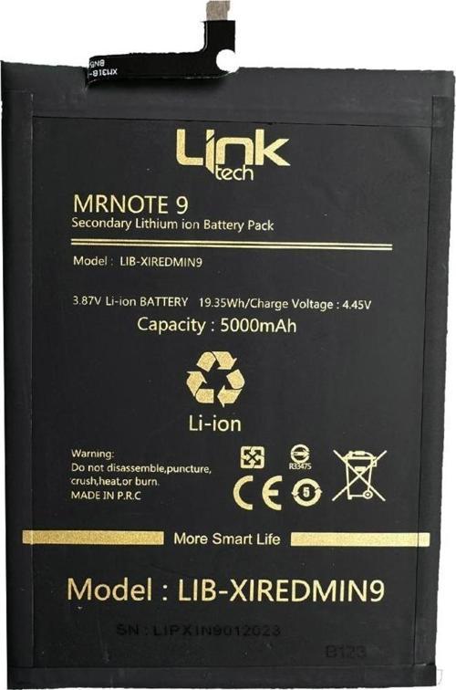 Xiaomi Redmi Note 9 Premium Batarya BN54 5000 mAh