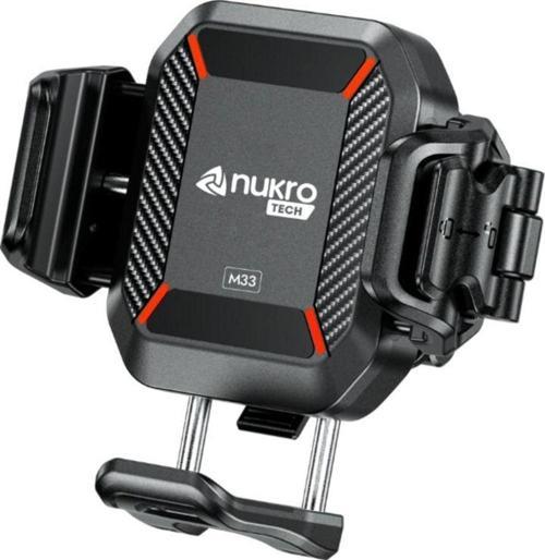 M33 Titreşim Modüllü Motosiklet Telefon Tutucu