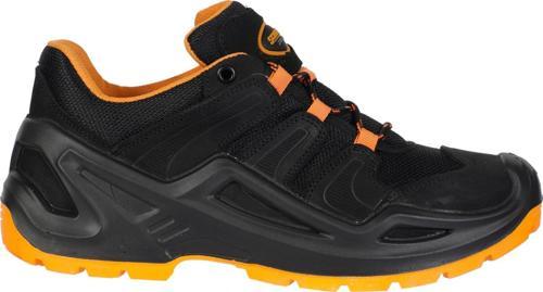 Deri Su Geçirmez Tactical Siyah-Turuncu Erkek Outdoor Ayakkabı P3103NST