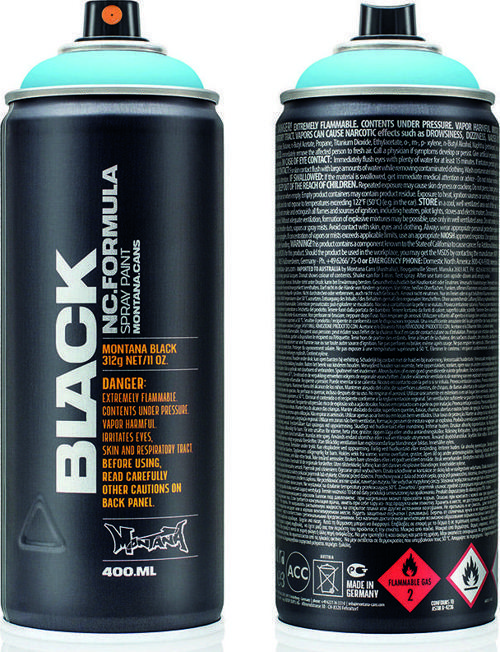 Black Sprey Boya 400ml Baby Blue BLK5020
