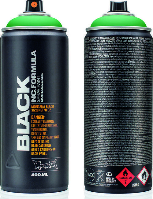 Black Sprey Boya 400ml Boston BLK6055