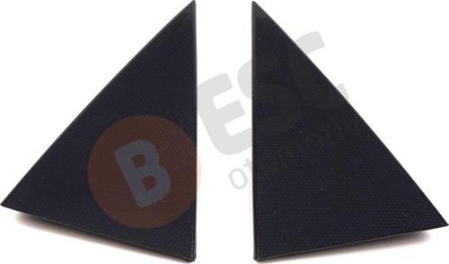 Opel Vectra B 1995-2002 için Sağ Sol Arka Kapı Cam Dış Köşe Üçgen Kapağı 90524879 90524880