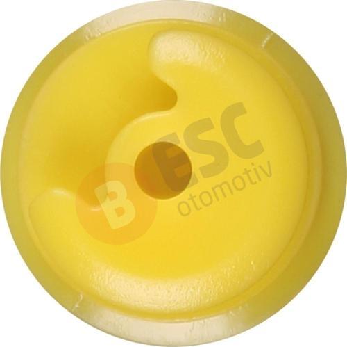 BMW için 10 Adet Kapı Pervazı Paneli Tutucu Klipsi Sarı 51417007479