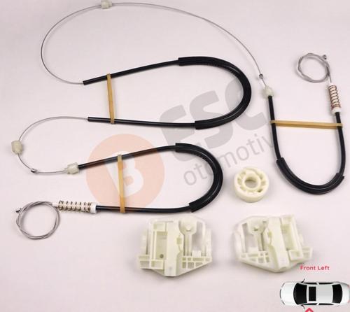BMW X3 E83 2003-2011 SUV 51333448249 İçin Elektrikli Ön Sol Cam Kriko Tamir Seti