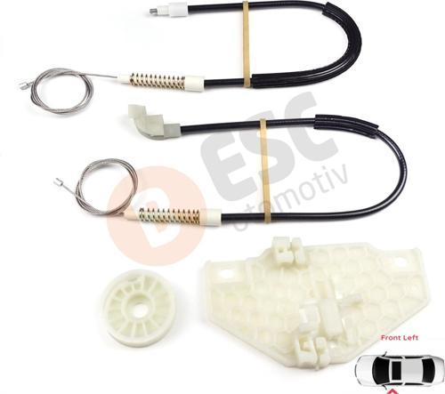 Ford Transit Connect Tourneo MK1 2002-2013 2T14V23201BG İçin Elektrikli Ön Sol Cam Kriko Tamir Seti