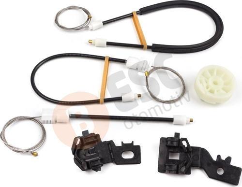 Nissan Qashqai MK1 J10 2006-2013 80771JD000 İçin Elektrikli Ön Sol Cam Kriko Tamir Seti