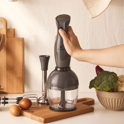 Profoodmix 3'lü Blender Set 1000W Space Gray