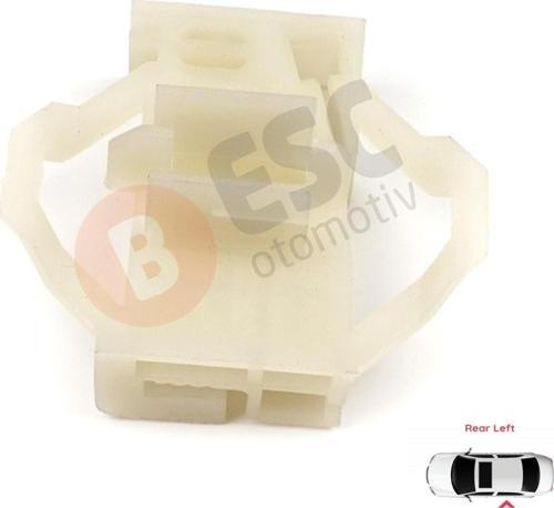 VW Seat Skoda İçin Arka Sol Kapı Cam Kriko Klipsi