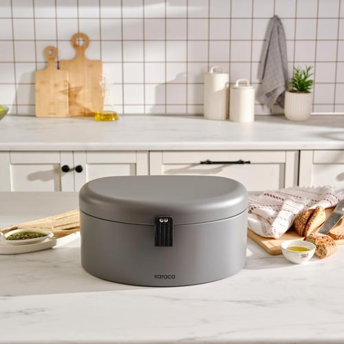 Mensa Ekmek Kutusu Gri