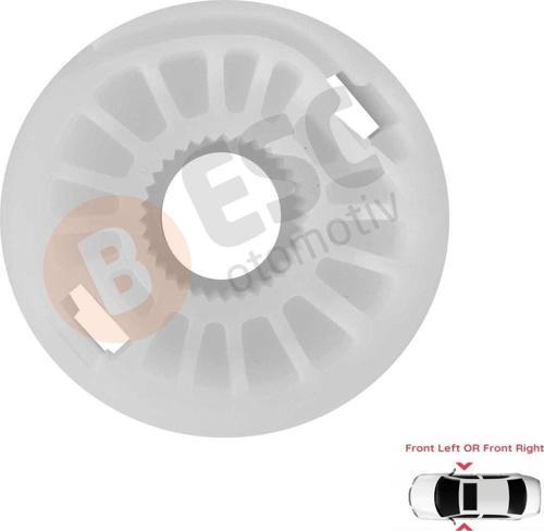 VW Touran Audi A4 İçin Ön Sağ veya Sol Kapı Cam Kriko Makarası