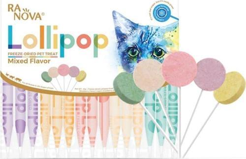 Kediler için Karışık Lezzetli Lolipop *1.4g *15'li lolipop