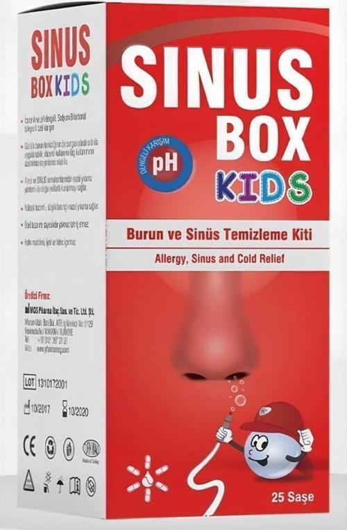 Sinusbox Kids Burun Temizleme Kiti