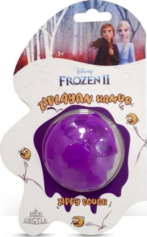 Disney Frozen Karlar Ülkesi Zıplayan Hamur 30 g Mor-Red Castle ZDB-31
