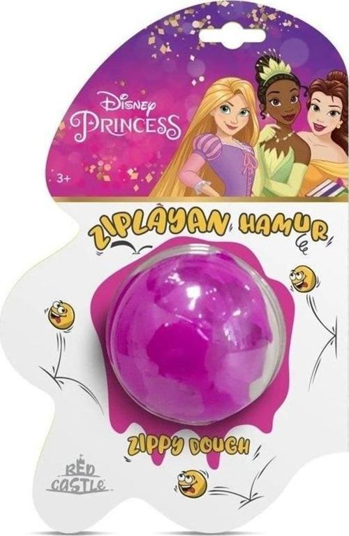Disney Princess Zıplayan Hamur 30 g Açık Mor-Red Castle ZDB-37