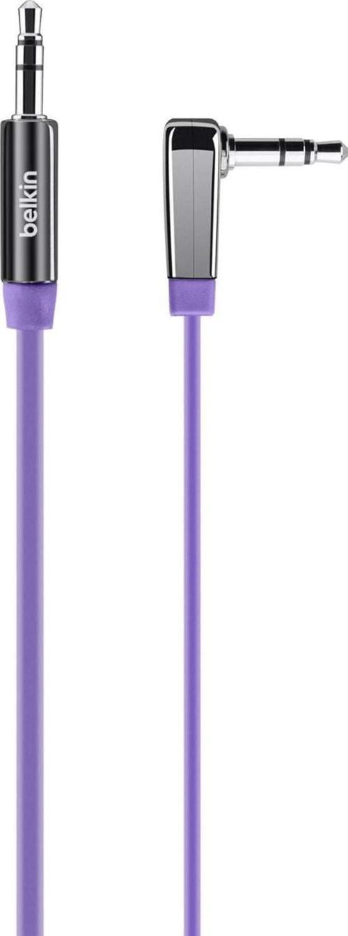 BLK-AV10128CW03-PUR 3.5MM SES KABLOSU 1M