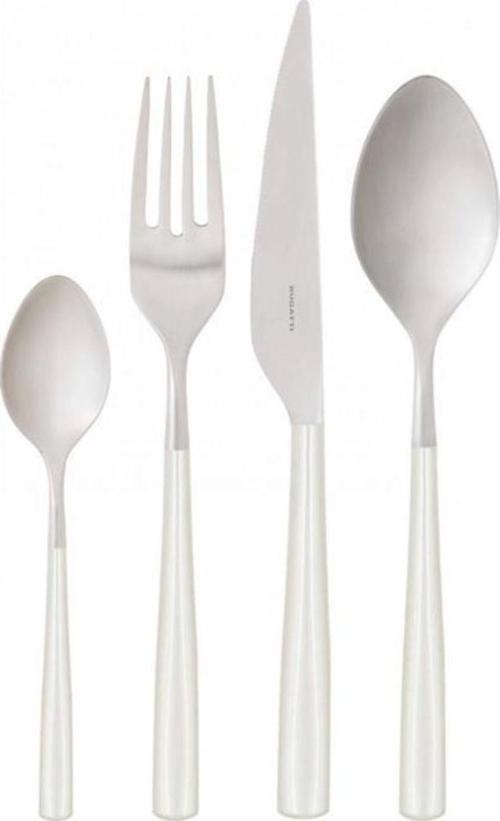 Athena Ivory Pearl Inox 24 Parça Çatal Bıçak Seti