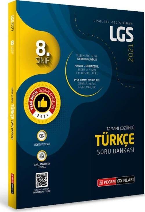 Pegem LGS Türkçe Tamamı Çözümlü Soru Bankası