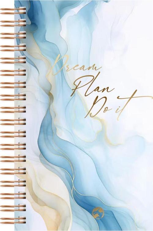 Marble Spiralli Defter Çizgili Dream 17x24 cm