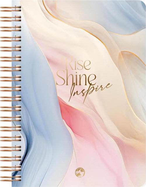 Marble Spiralli Defter Çizgili Rise 17x24 cm