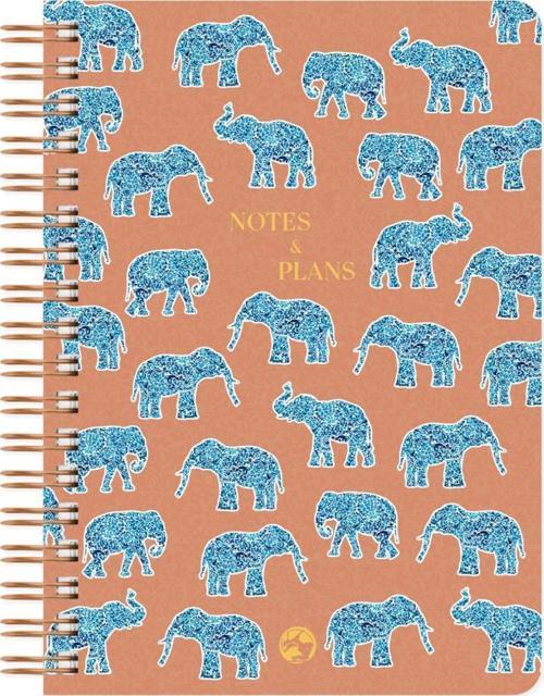 Utopia Spiralli Defter Düz Fil 17x24 cm