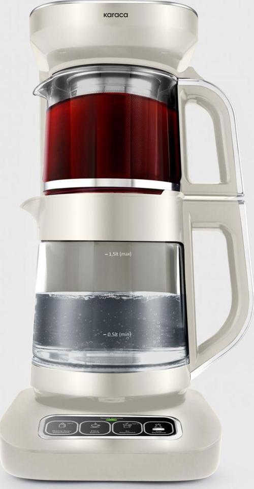 Robotea Pro 4 in 1 Konuşan Cam Çay Makinesi Starlight