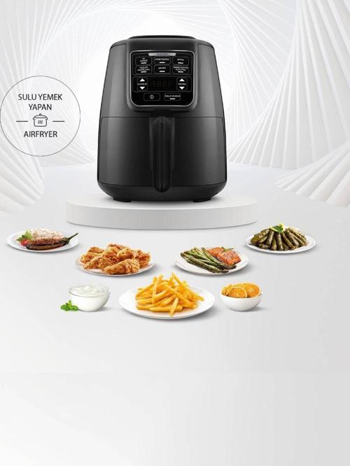 Air Pro Cook XL 2 in 1 Airfryer Space Gray Black