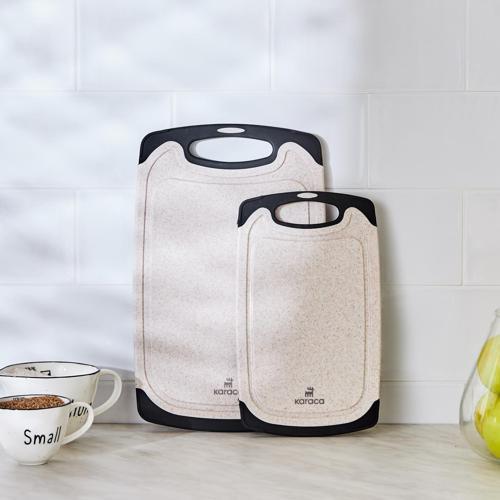 Daily Granit Desenli Krem 2'li Kesme Tahtası