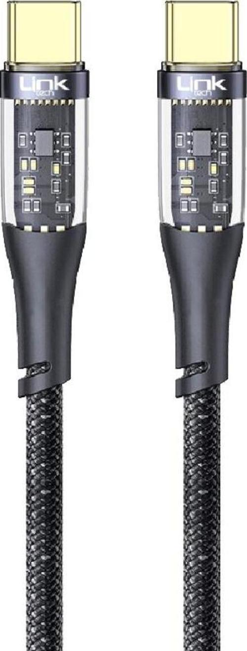 K670 Safe Type-C - Type-C 60W 1.3m Örgü Şarj Kablosu