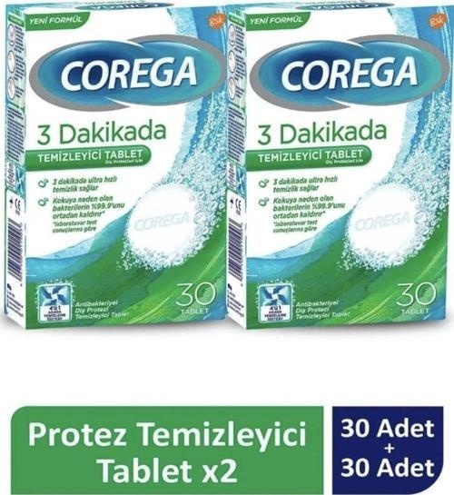 Cleanser Bio Protez Temizleme Tableti 30’lu X 2 Adet
