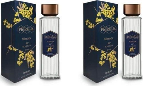 80° Mimoza Kolonyası 240 Ml Cam Ambalaj 2 Adet