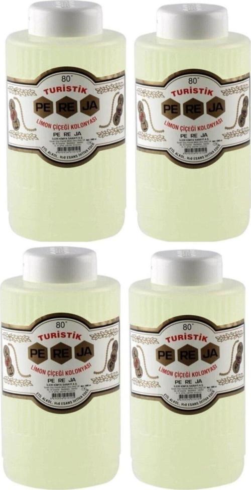 Limon Çiçeği Kolonyası 1000 Ml Bidon Plastik 4 Adet