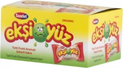 Ekşi Yüz Sakız 100 Adet Tutti Frutti