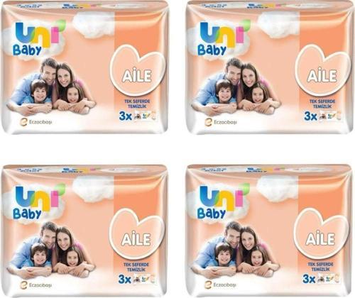 Aile Islak Mendil 12'li (12X52) 624 Yaprak