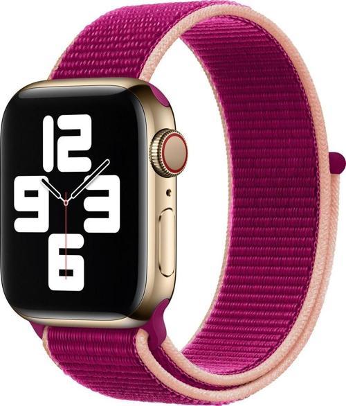 Apple Watch 38 40 41 mm Uyumlu Spor Loop Dokuma Kordon