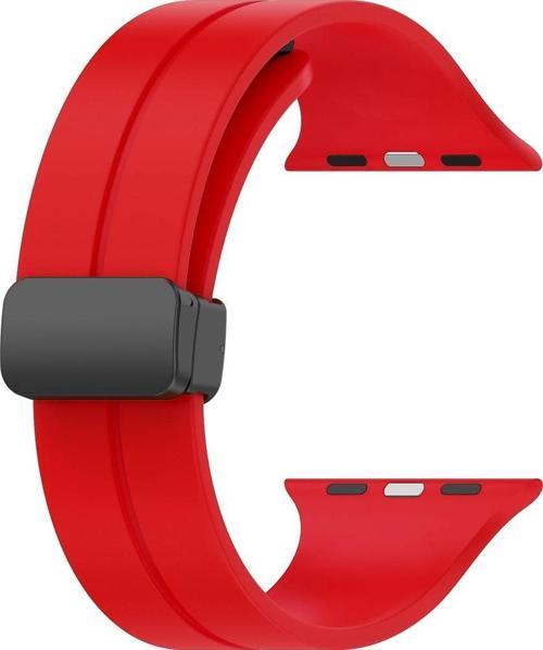 Apple Watch 42/44/45/49 mm Uyumlu SPG Soft Silikon Kordon