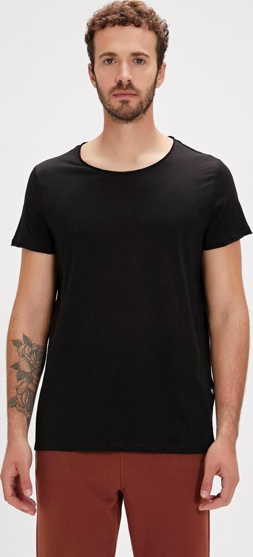 O-Neck T-Shirt Siyah Basic Erkek Tişört